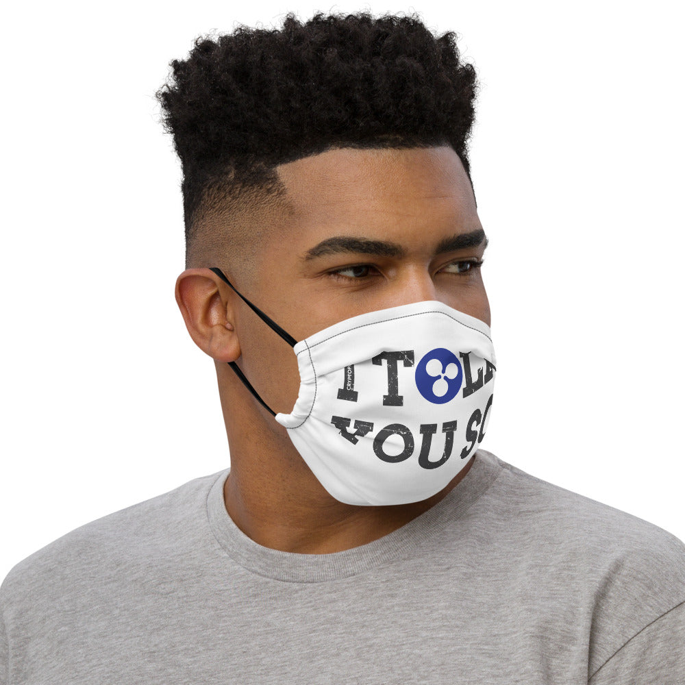 Original RIPPLE ITYS FACEMASK - CRYPTOPRNR®