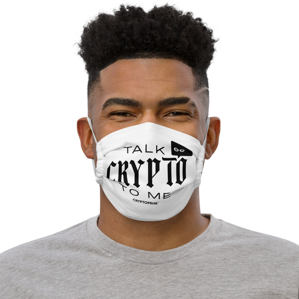 Original Crypto Talk Face Mask - CRYPTOPRNR®