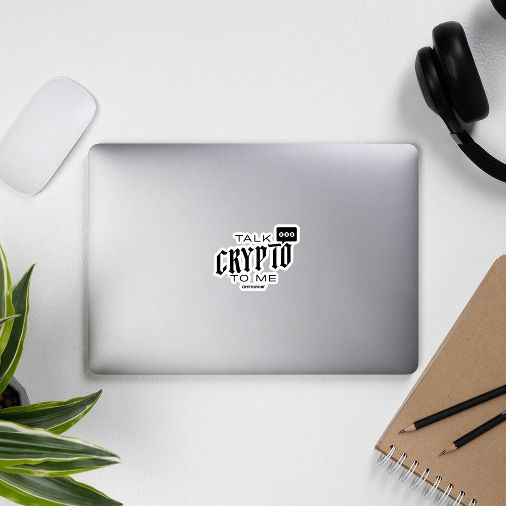 Original Crypto Talk Sticker - CRYPTOPRNR®