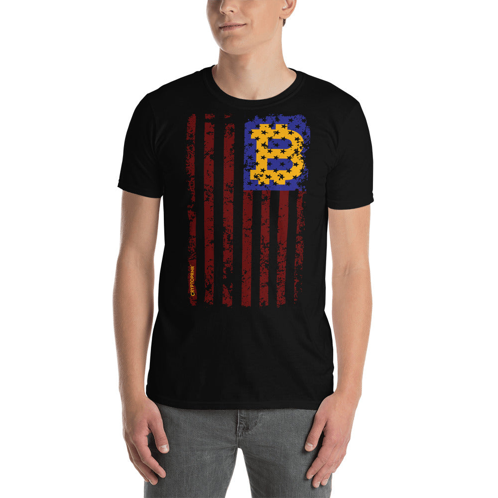 Original BITCOIN FLAG - CRYPTOPRNR® Unisex T-Shirt