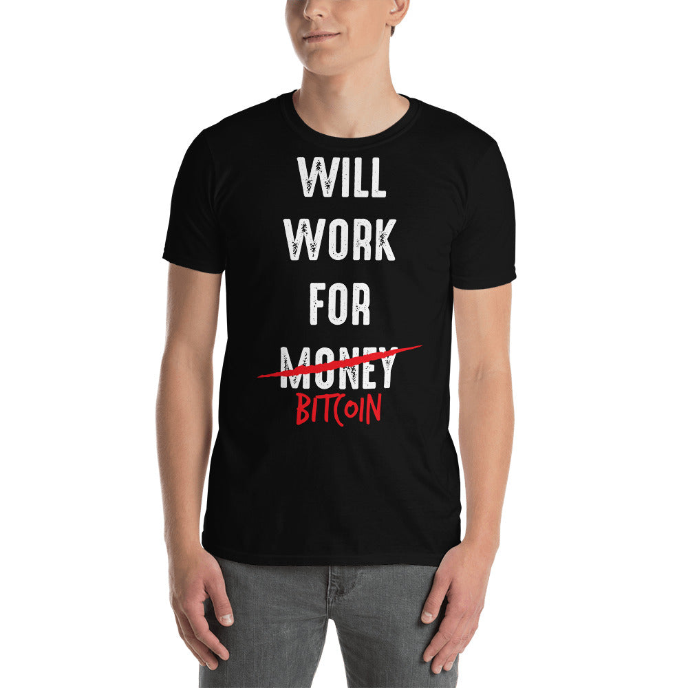 Original BITCOIN WORK - CRYPTOPRNR® Unisex T-Shirt