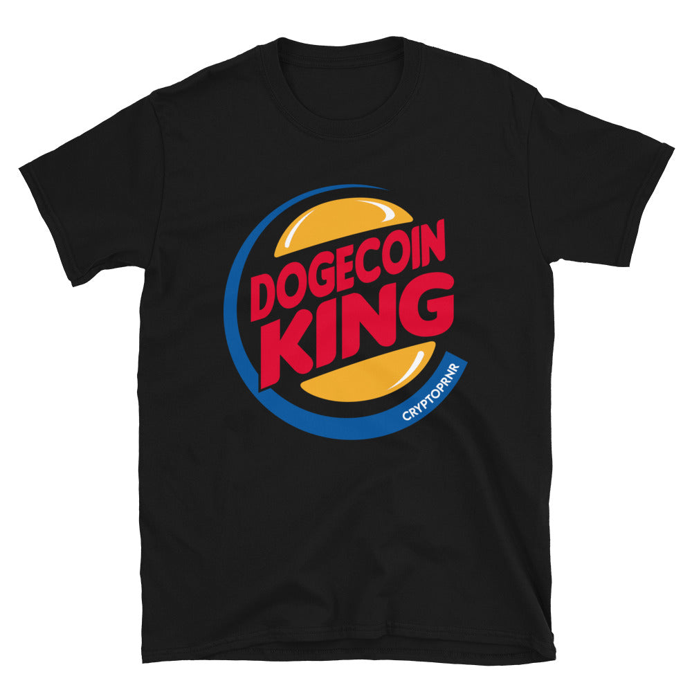 Original DOGECOIN KING - CRYPTOPRNR® Unisex T-Shirt