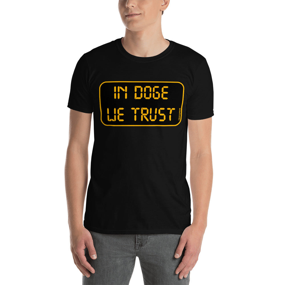 Original DOGECOIN TRUST - CRYPTOPRNR® Unisex T-Shirt