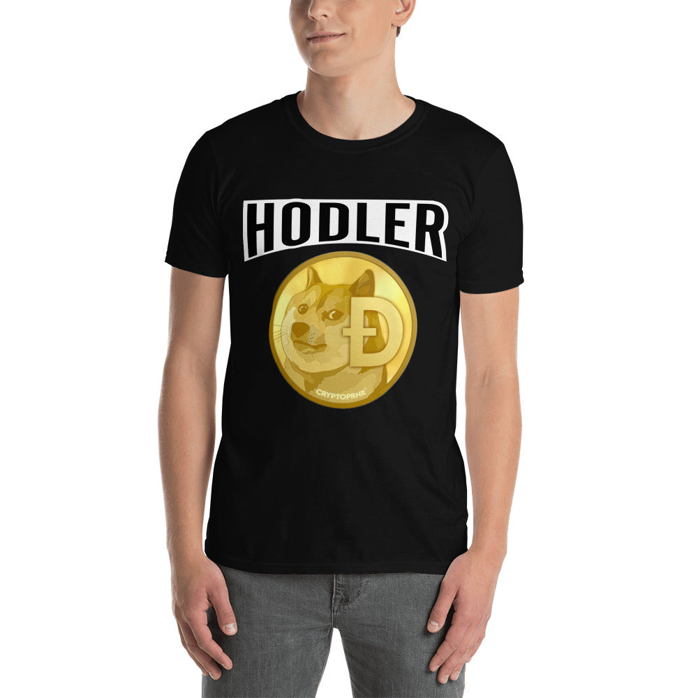 Original DOGECOIN HODLER - CRYPTOPRNR® Unisex T-Shirt