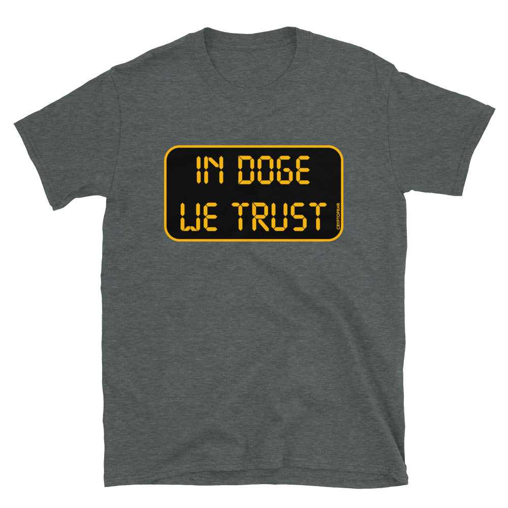 Original DOGECOIN TRUST - CRYPTOPRNR® Unisex T-Shirt