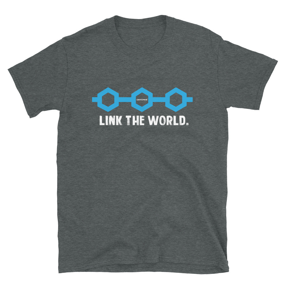 Original CHAINLINK WORLD - CRYPTOPRNR® Unisex T-Shirt
