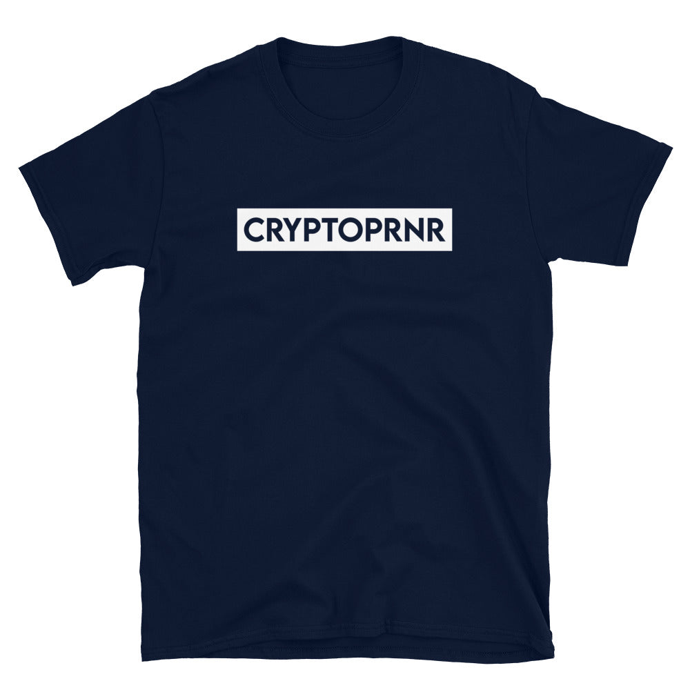 Original ICON WHITE - CRYPTOPRNR® Unisex T-Shirt