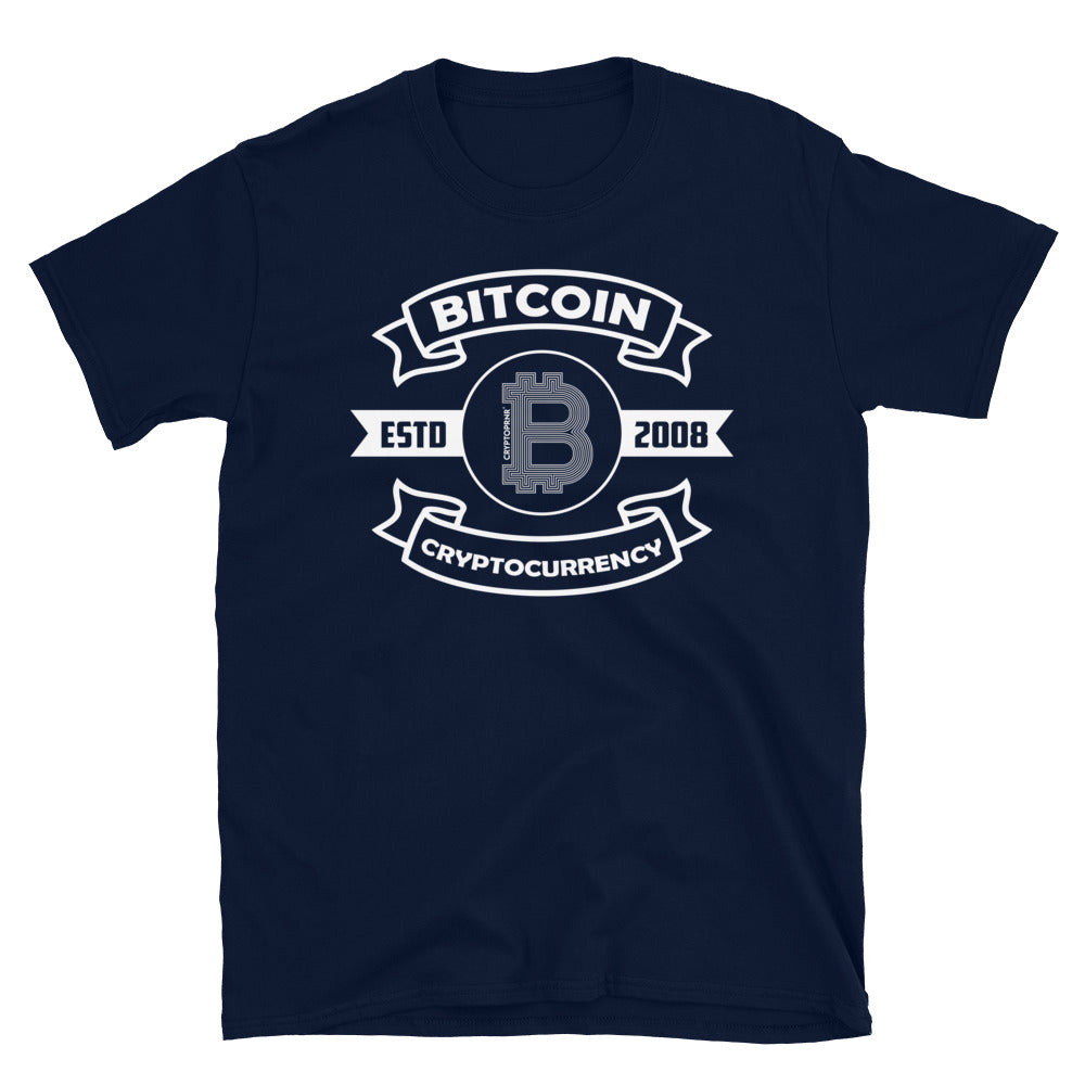Original BITCOIN ESTD - CRYPTOPRNR® Unisex T-Shirt