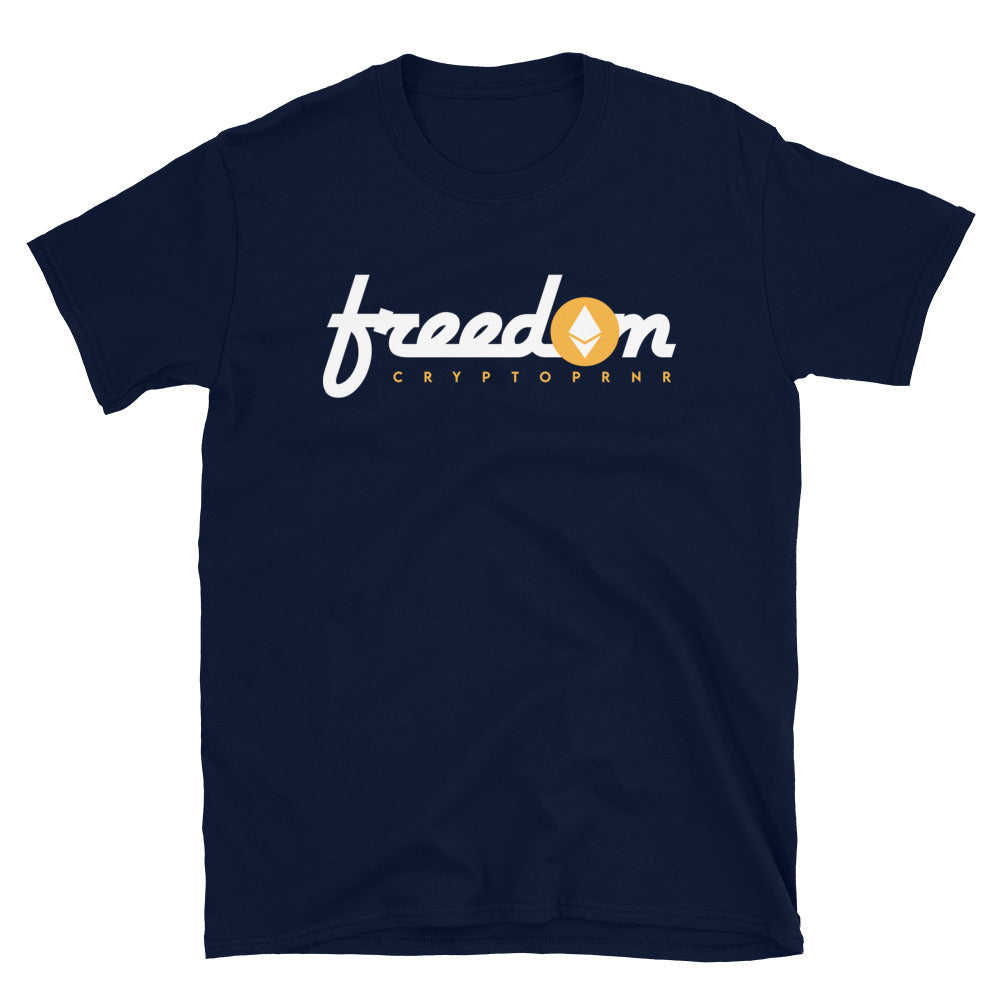 Original ETHEREUM FREEDOM - CRYPTOPRNR® Unisex T-Shirt