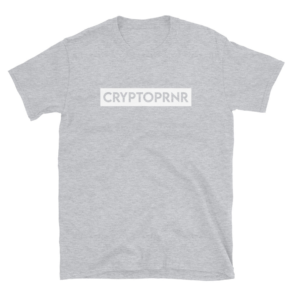 Original ICON WHITE - CRYPTOPRNR® Unisex T-Shirt