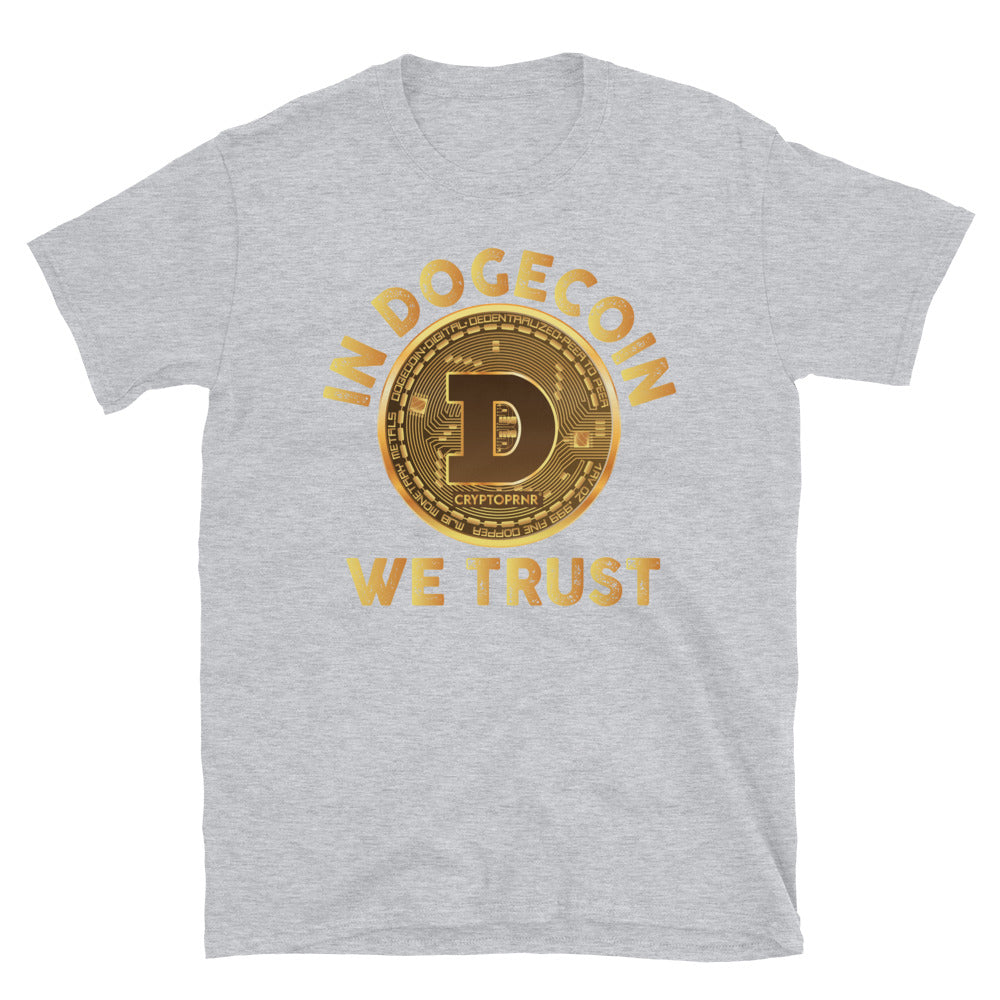 Original DOGECOIN TRUST II - CRYPTOPRNR® Unisex T-Shirt