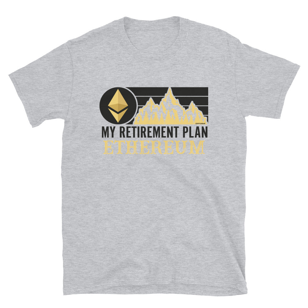 Original ETHEREUM RETIREMENT - CRYPTOPRNR® Unisex T-Shirt