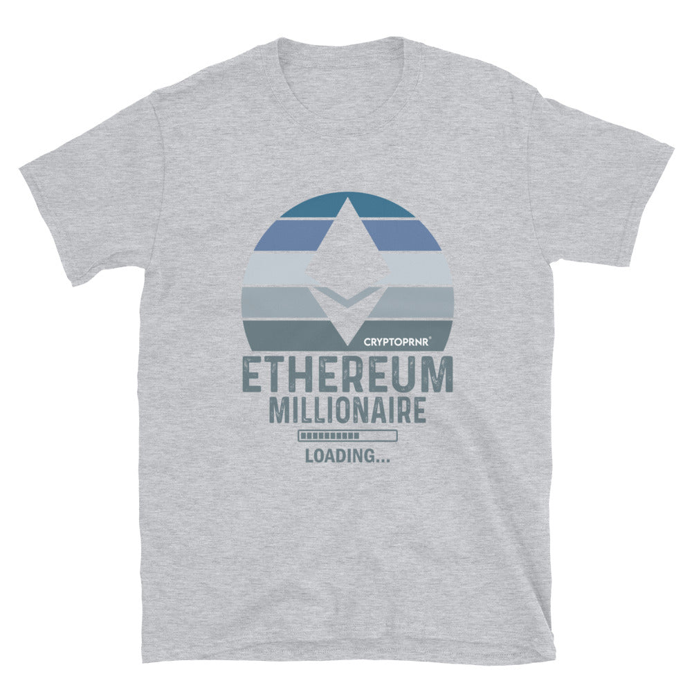 Original ETHEREUM MILLIONAIRE - CRYPTOPRNR® Unisex T-Shirt