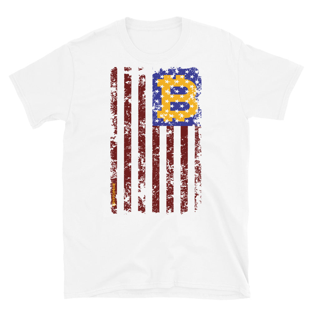 Original BITCOIN FLAG - CRYPTOPRNR® Unisex T-Shirt