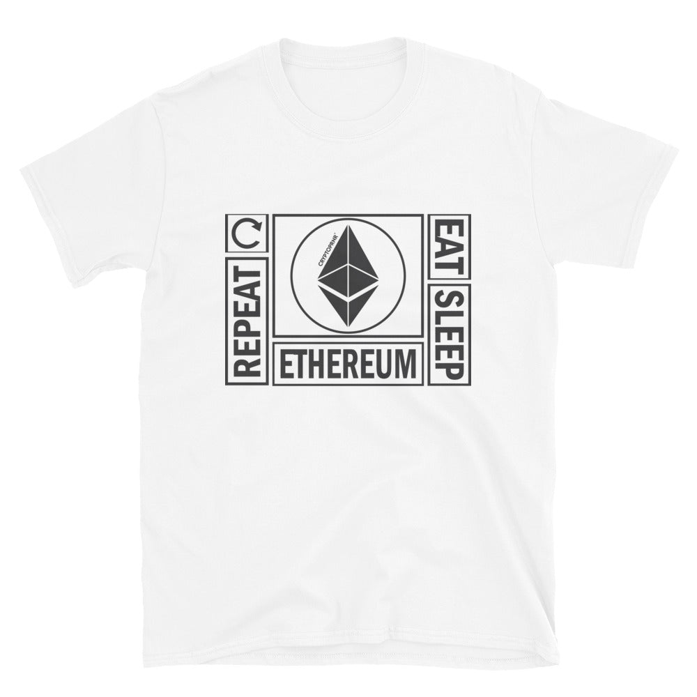 Original ETHEREUM CYCLE - CRYPTOPRNR® Unisex T-Shirt