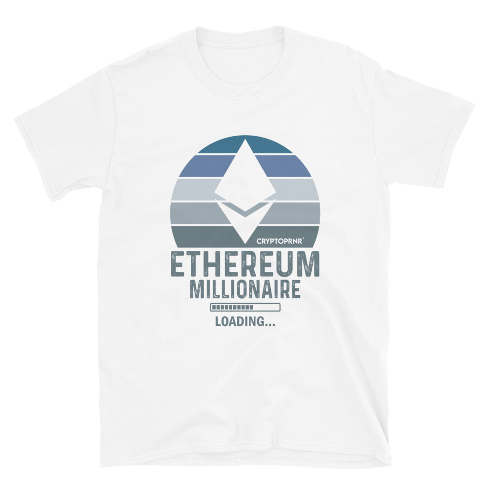 Original ETHEREUM MILLIONAIRE - CRYPTOPRNR® Unisex T-Shirt